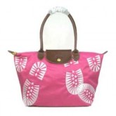 Sac Longchamps Paris soldes Le Pliage Jeremy Scott Rose